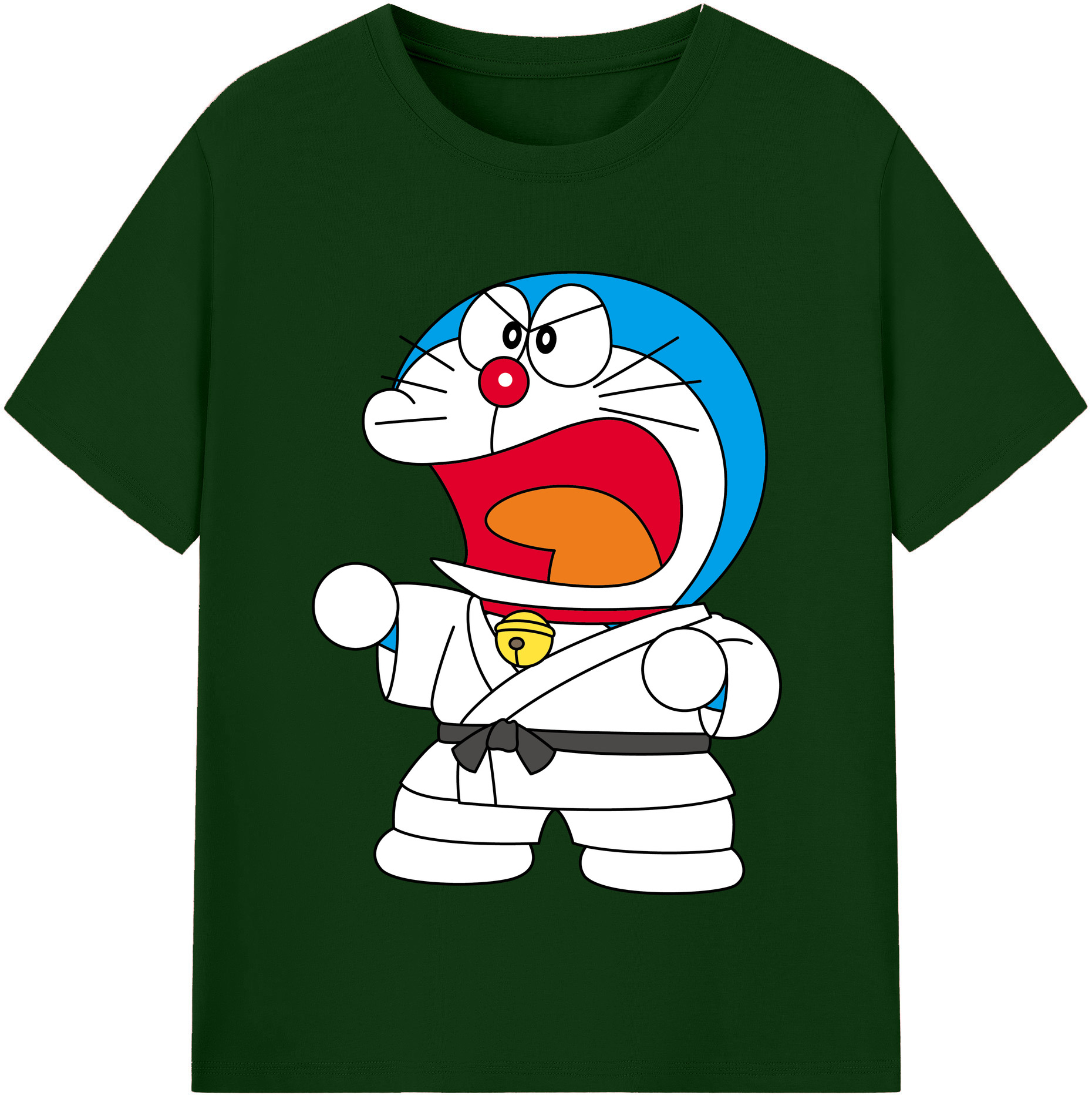 （画像用） ドラえもん Doraemon 綿100％半袖Tシャツ（フロントプリント）